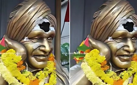 यीशु मसीह सपने में आए, कहा- मूर्ति तोड़ दो : शिवकुमार स्वामी की प्रतिमा तोड़ने वाले ने किया अजीब दावा