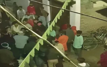 दरभंगा में राम विवाह की झांकी पर मस्जिद के पास पथराव