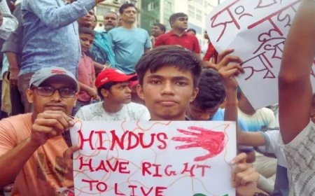 बांग्लादेश में हिंदू मंदिरों पर हमला: मूर्तियां जलीं, इस्कॉन ने किया दावा