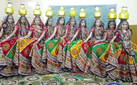 लोक संस्कृति की शानदार प्रस्तुति