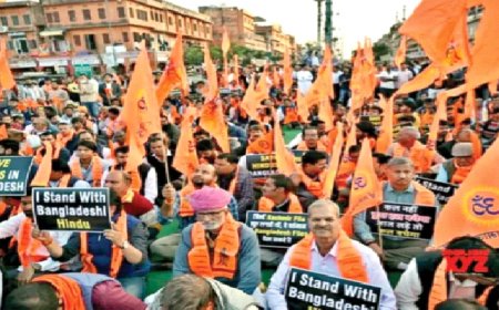 बांग्लादेश  मे हिन्दू के साथ हो रहा है गुस्से  में भारतीय हिंदू