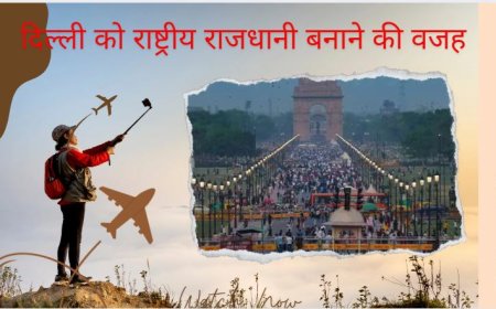 दिल्ली को राष्ट्रीय राजधानी बनाने की वजह क्या थी आइए जानते हें