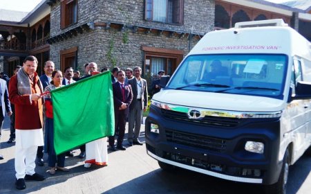 उत्तराखंड : नए सुधार कानूनों के लिए महत्वपूर्ण फॉरेंसिक पुलिस वाहन जिलों में भेजे गए