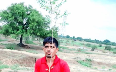 जीवन के लिए जरूरी हैं पेड़-पौधे, पर्यावरण का महत्व समझें: अनोप भाम्बु