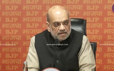 Amit Shah Press Conference : गृह मंत्री का पलटवार, कहा- ‘कांग्रेस संविधान और आरक्षण विरोधी पार्टी’