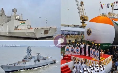 हिंद महासागर क्षेत्र में चीन की खैर नहीं : नौसेना के बेड़े में शामिल होंगे दो स्वदेशी युद्धपोत और पनडुब्बी ‘वाग्शीर’