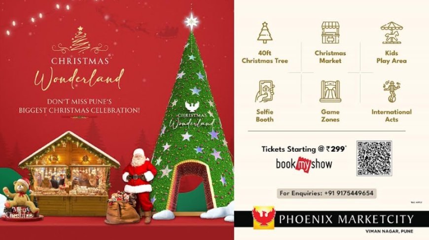 Christmas Festivities Galore in Phoenix Marketcity Pune - 'Christmas Wonderland' Brings Joy and Cheer of The Season