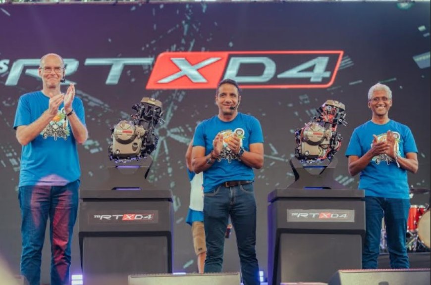 TVS Motor Company Unveils The Next Gen TVS RT-XD4 Engine Platform: Scripts The Future