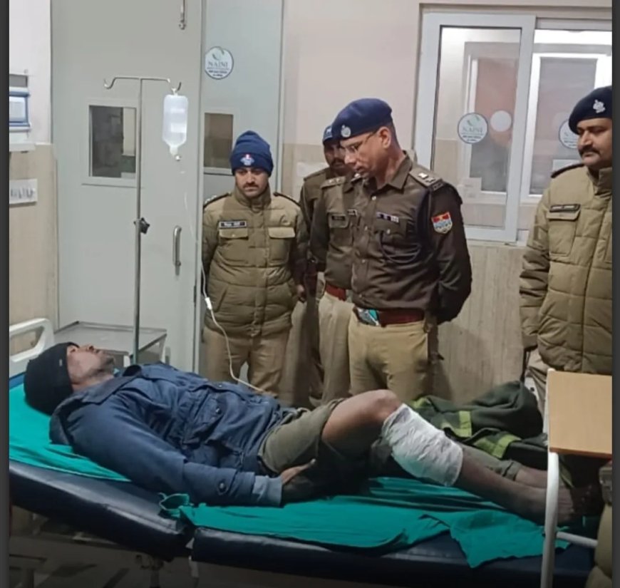 उत्तराखंड : यूपी बॉर्डर पर मुठभेड़, पुलिस की गोली से नशा तस्कर मुनाजिर घायल