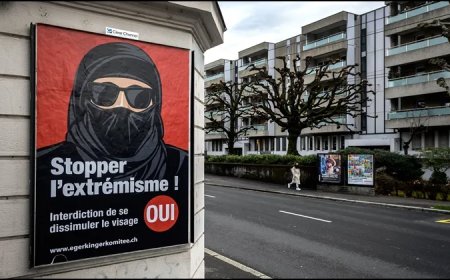 स्विट्जरलैंड में प्रभावी हुआ ‘बुर्का बैन’ कानून, शरिया और इस्लाम के नाम पर भारत में मौलानाओं को लगी मिर्ची