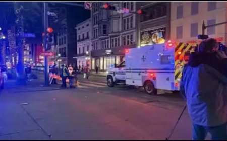 US: नए साल का जश्न मना रहे लोगों को ISIS आतंकी ने ट्रक से कुचला, 15 की मौत, एनकाउंटर में मारा गया