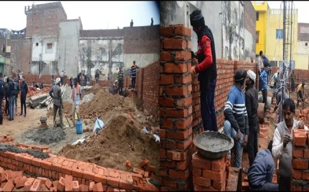 संभल में जामा मस्जिद के पास बन रही पुलिस चौकी पर वक्फ बोर्ड का दावा, जिला प्रशासन आया हरकत में