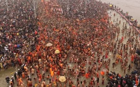 महाकुंभ: मकर संक्रांति पर साढ़े तीन करोड़ श्रद्धालुओं ने संगम में लगाई डुबकी, शाही की जगह अमृत स्नान का इस्तेमाल