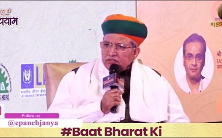 मीडिया की आजादी और संविधान की बात करने वाली कांग्रेस ने ही संविधान को नुकसान पहुंचाया: अर्जुन राम मेघवाल