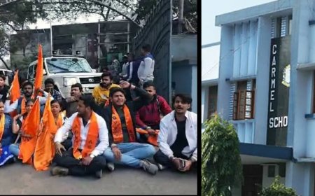 ईसाई स्कूल में 80 छात्राओं की कमीजें उतारी गईं, अभिभावक गुस्से में