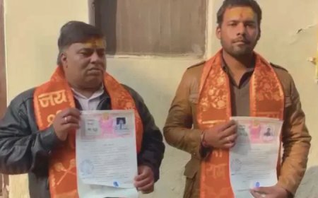 घर वापसी : मौलवी से परेशान होकर मुस्लिम पिता-पुत्र ने अपनाया हिंदू धर्म