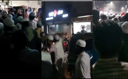 बांग्लादेश: मुस्लिम कट्टरपंथियों ने हिन्दू त्योहारों को बैन करने को लेकर निकाली रैली, अल्लाह हु अकबर के मजहबी नारे भी