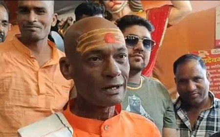 घर वापसी: खंडवा में मुस्तफा चिश्ती ने अपनाया सनातन धर्म, बने मारुति नंदन, कहा-हमारा DNA राम और कृष्ण से मिलता है