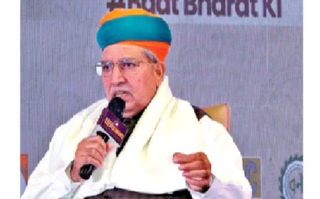 ‘संवैधानिक व्यवस्था नहीं कॉलेजियम’ – अर्जुन राम मेघवाल