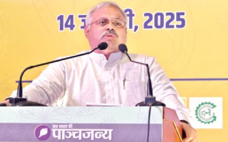 ‘राष्ट्र जागरण में रत पाञ्चजन्य’