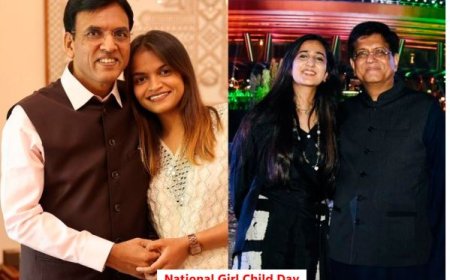 राष्ट्रीय बालिका दिवस पर बेटियों को समर्पित किया गया संदेश: 'बेटियां घर की रौनक'