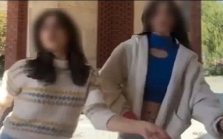 ईरान-ईराक वॉर मेमोरियल पर नृत्य किया तो दो लड़कियों को कर लिया गिरफ्तार