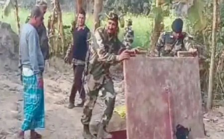 भारत-बांग्लादेश सीमा पर बीएसएफ की मिली बड़ी सफलता, तीन बंकरों से बरामद हुआ करोड़ों का सामान