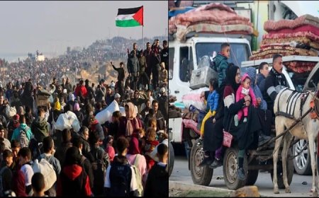 Israel-Gaza: इजरायल की अनुमति के बाद अब तक 10,000 गाजावासी लौटे उत्तरी गाजा
