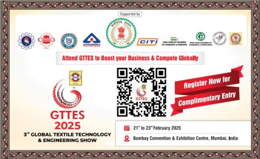 India ITME Society Brings a Global Stage for Textile Innovation & Collaboration with GTTES 2025