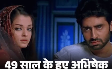 अभिषेक @49, पिता कर्ज में डूबे तो पढ़ाई छोड़ी:काम के लिए भटकते रहे, अमिताभ की सिफारिश नहीं ली; परिवार के लिए करिश्मा से तोड़ा रिश्ता