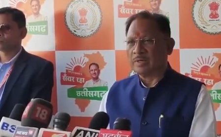 छत्तीसगढ़ के मुख्यमंत्री विष्णु देव साय का बयान: दिल्ली में भाजपा की सरकार बनेगी