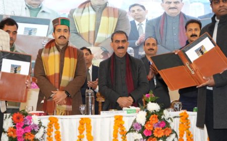 हिमाचल CM ने पोर्टल का शुभारंभ किया:जनता को ऑनलाइन मिलेगी 7 सेवाएं, सुक्खू बोले- ईज ऑफ लिविंग के लिए की जा रही पहल