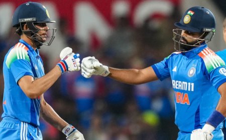 श्रेयस अय्यर ने खेली धमाकेदार पारी, लेकिन महफिल तो कोई और ही लूट ले ​गया