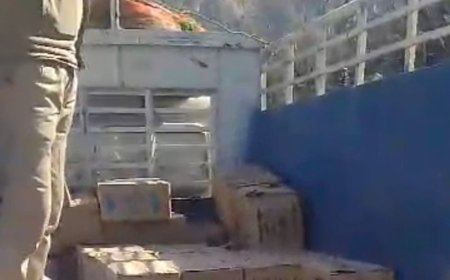 चंबा पुलिस ने 60 पेटी अवैध शराब पकड़ी:पिकअप में सब्जी के नीचे छिपाकर लाई जा रही, दो गाड़ियां जब्त की