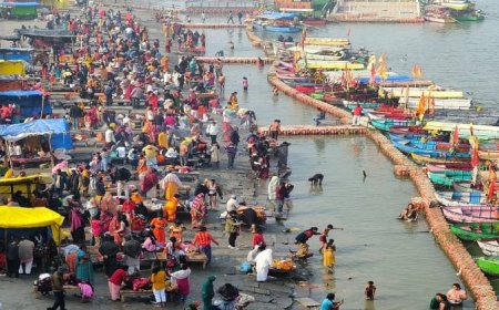 अयोध्या: माघी पूर्णिमा का स्नान शुरू, आज बीस लाख लोगों के अयोध्या आने की संभावना; राम मंदिर में लगीं कतारें