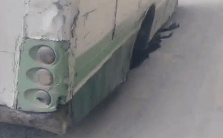 हिमाचल में चलती HRTC बस के पहिये खुले:एक्सल भी निकला, रामपुर डिपो की बस 13 यात्री थे सवार