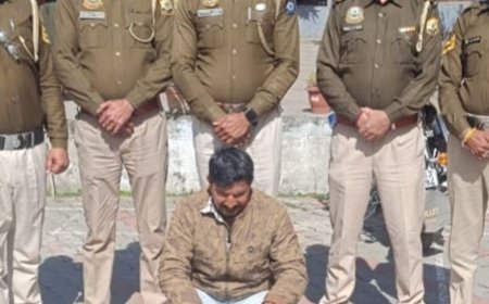 धर्मशाला में नशा तस्कर गिरफ्तार:कार से हेरोइन बरामद, 2014 से चल रहा था नेटवर्क