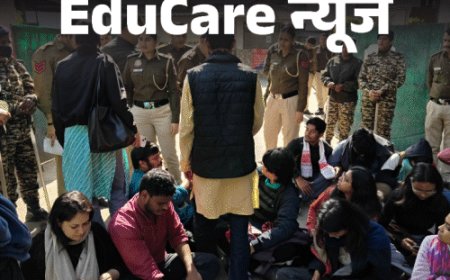 जामिया यूनिवर्सिटी में स्‍टूडेंट्स का प्रदर्शन, 15 डिटेन हुए:सड़क पर बैठी लड़कियां, 3 दिन से जारी है स्‍टूडेंट्स प्रोटेस्‍ट