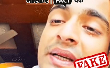 फेक न्यूज एक्सपोज:फूट-फूटकर रोए रणवीर इलाहाबादिया ; चार साल पुराना वीडियो गलत दावे के साथ वायरल