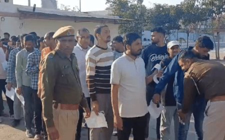 लाइब्रेरियन ग्रेड-2 एग्जाम में 33.32 फीसदी उपस्थिति:संभाग मुख्यालयों पर बनाए सेन्टर, आधे से ज्यादा कैंडिडेट्स रहे एब्सेंट