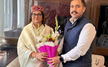 हिमाचल CM-विक्रमादित्य दिल्ली में कांग्रेस प्रभारी से मिले:नए संगठन को लेकर चर्चा; 104 दिन से बगैर संगठन के पार्टी, मंत्री पैरालाइज्ड बता चुके