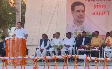 रायबरेली दौरा: 'एक गरीबों का... दूसरा अमीरों का', राहुल गांधी बोले- आज दो वर्गों में बंटा है भारत