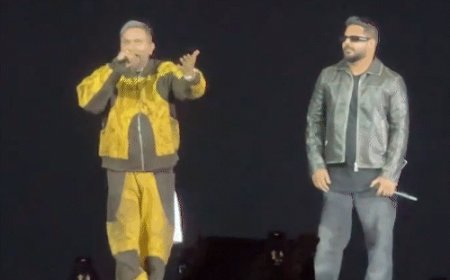 लाइव कॉन्सर्ट में हनी सिंह ने बादशाह को कहे अपशब्द:कहा- अब तुझे कमबैक करना पड़ेगा, फैंस से माइक पर गाली बुलवाकर बोले- उसे टैग कर देना