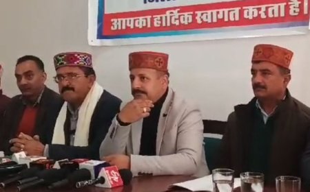 मंडी में महासंघ प्रदेशाध्यक्ष त्रिलोक ठाकुर ने कांग्रेस को घेरा:2 साल से नहीं JCC की बैठक, एरियर-भत्तों के भुगतान की मांग