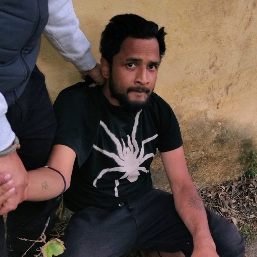 धर्मशाला जेल से फरार कैदी 7 घंटे में पकड़ा:पेशी के लिए कोर्ट में लाया गया, पुलिस को चकमा देकर भागा
