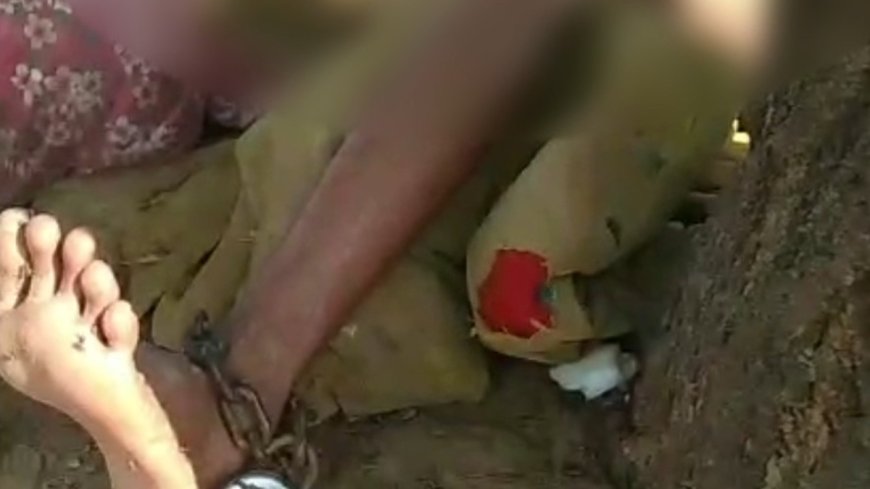 VIDEO: मां-बाप नहीं...पत्नी छोड़ दी, 15 सालों से जंजीरों में कैद है ये शख्स, बहन ने प्रशासन से लगाई गुहार