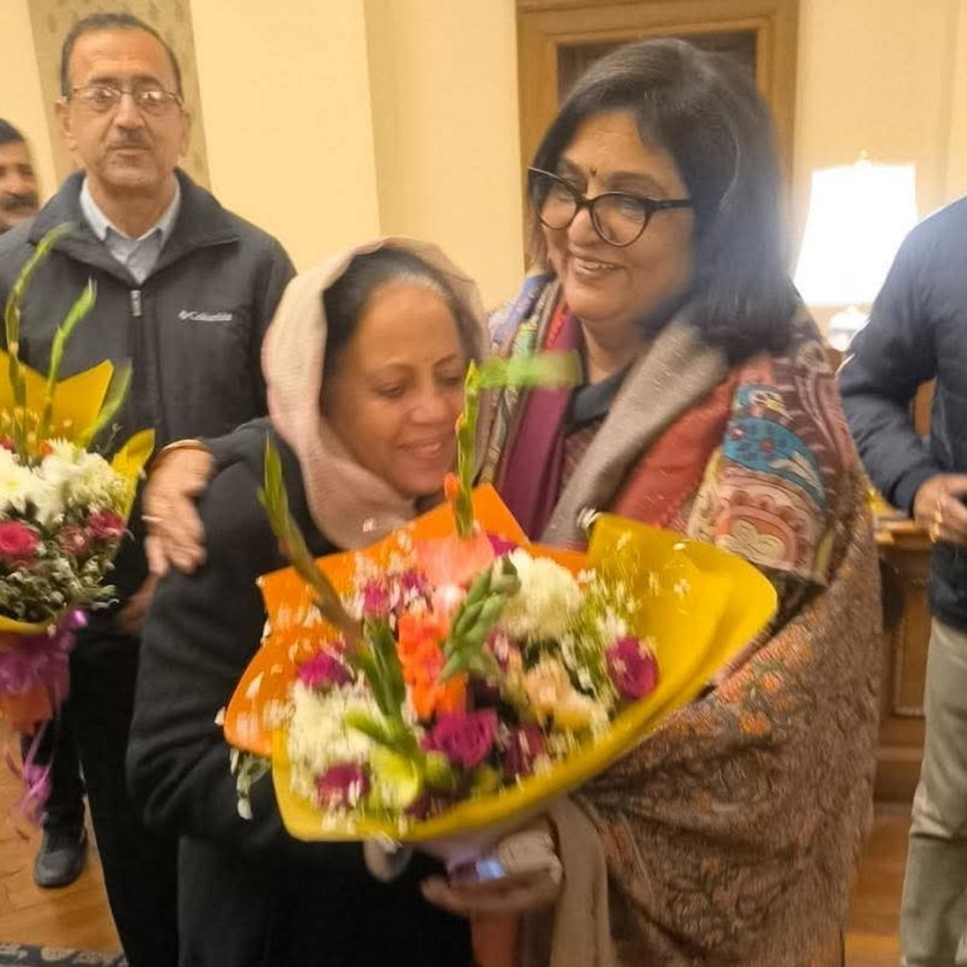 हिमाचल में आज कांग्रेस के संगठन पर मंथन:प्रभारी रजनी पाटिल पहुंची शिमला, ​​​​​​​CM समेत मीटिंग में बुलाए बड़े नेता, वन टू वन करेंगी बात