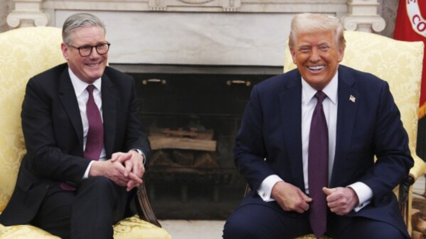 'Donald Trump is Mr Charisma, Keir Starmer looks like it’s his first day at school': Body language expert breaks down White House meeting