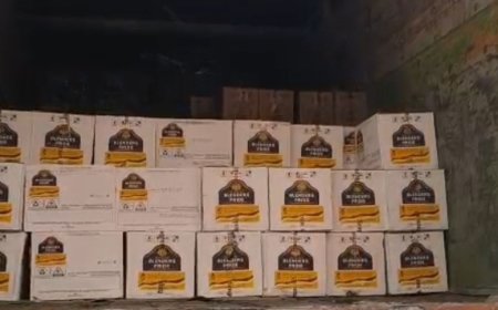 हिमाचल में 30 लाख की अवैध अंग्रेजी शराब जब्त:ट्रक में छिपाई थी 350 पेटी, सप्लाई करने जा रहा था, ड्राइवर गिरफ्तार