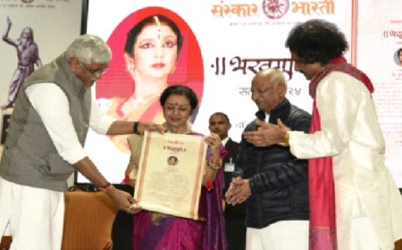 भरत मुनि सम्मान से सम्मानित हुए दो साधक